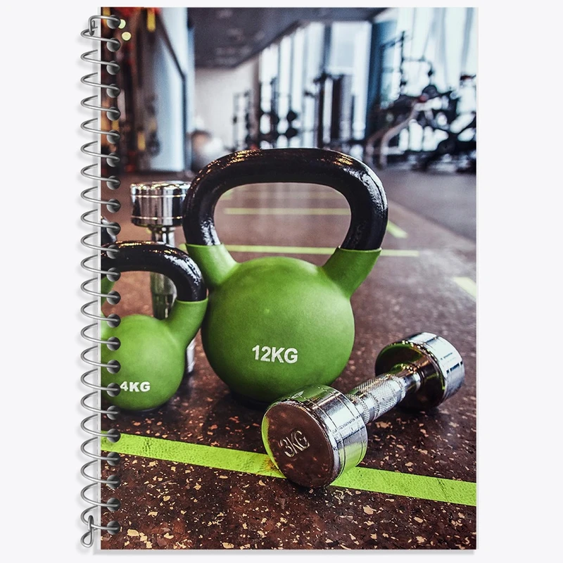 دفتر زبان 50 برگ خندالو مدل دو خط طرح باشگاه و ورزش کد F1509