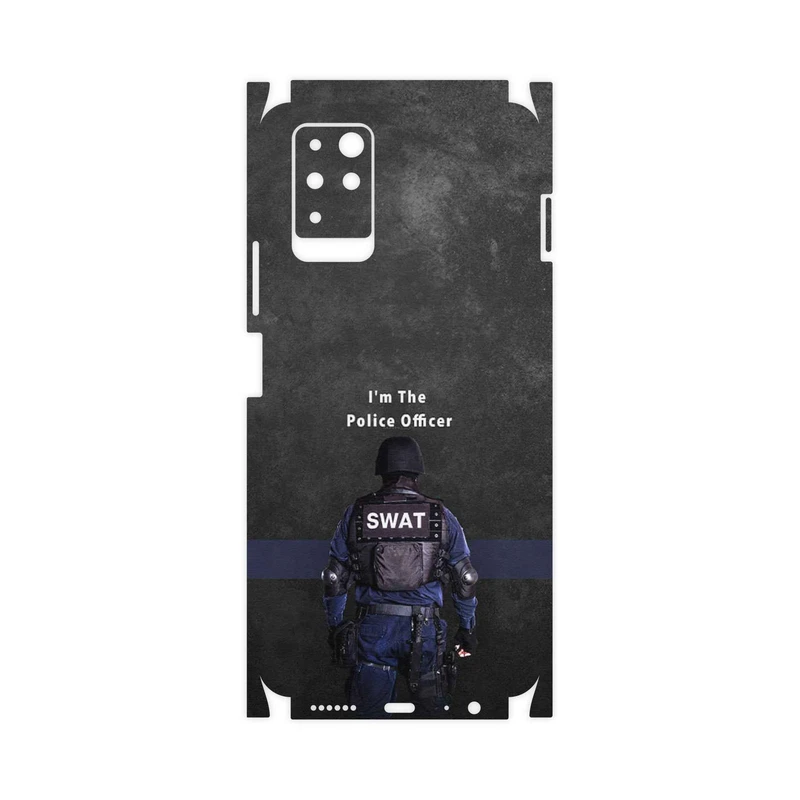 برچسب پوششی ماهوت مدل Police Officer-FullSkin مناسب برای گوشی موبایل اینفینیکس Note 10