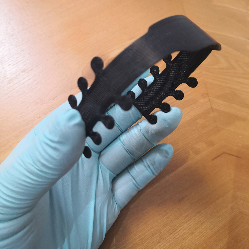 گیره نگهدارنده بند ماسک صورت مدل MPC3T بسته 50 عددی