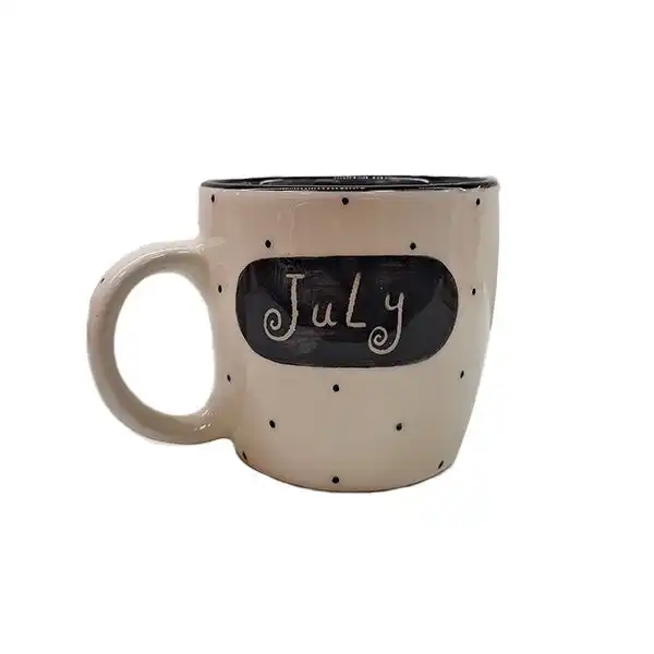 ماگ سرامیکی مدل فانتزی خالدار