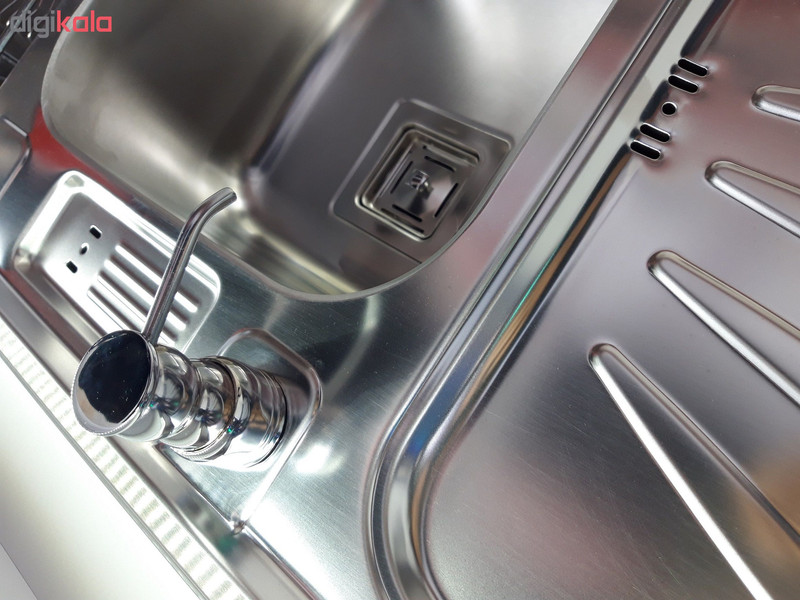 سینک ایلیا استیل مدل 2061 توکار سینک ایلیا استیل مدل 2061 توکار