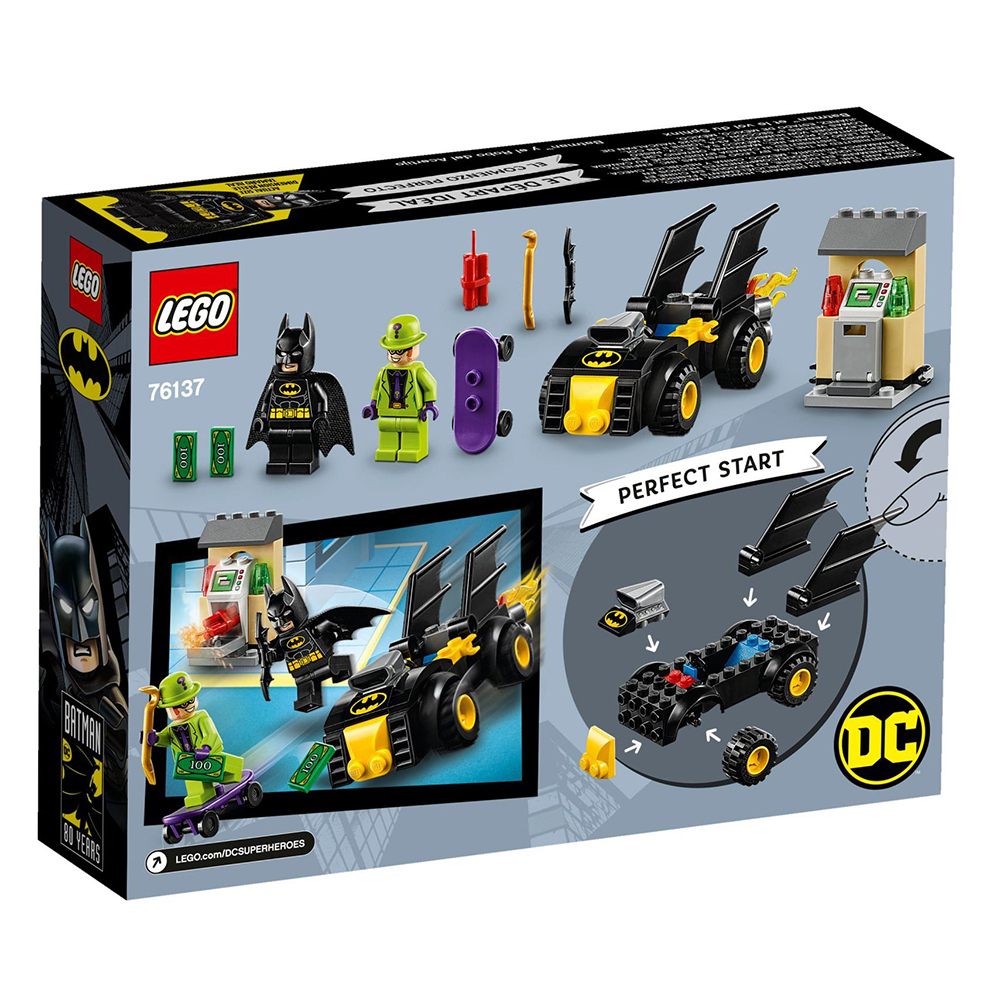 لگو سری Super Heroes مدل Batman vs.The Riddler Robbery 76137
