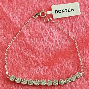 دستبند نقره زنانه مدل p667