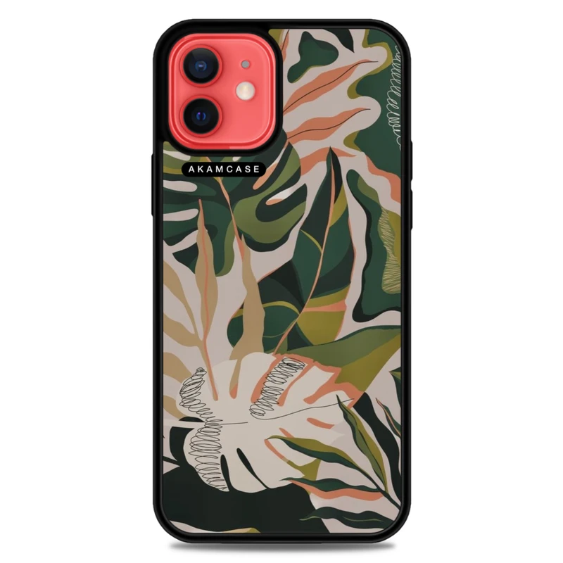 کاور آکام مدل AMC-WA12-LEAVES-31 مناسب برای گوشی موبایل اپل iPhone 12