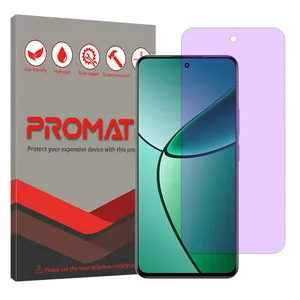 Promate Eye Care model anti purple screen protector suitable for Realme 12 Plus Mobile phone