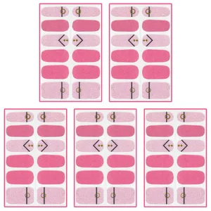 استیکر طراحی ناخن مدل H48 مجموعه 5 عددی