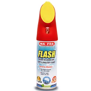 اسپری تمیز کننده داخل خودرو مفرا مدل Flash حجم 400 میلی لیتر