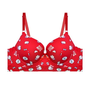 سوتین زنانه مدل پوش آپ طرح کیتی کد 88882s