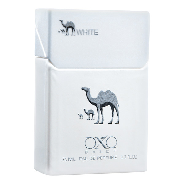 عطر جیبی زنانه اکس بالت مدل camels white با رایحه خنک حجم 35 میلی‌لیتر