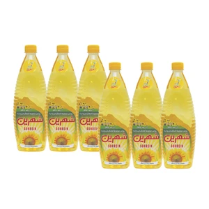 روغن ذرت و آفتابگردان سهرین -۹۰۰ میلی لیتر مجموعه ۶ عددی