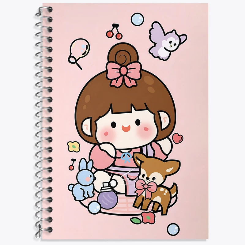 دفتر لغت 50 برگ خندالو طرح رورو جامپ کیوت کد N3937