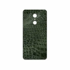 MAHOOT Green-Crocodile-Leather Cover Sticker for Xiaomi REDMI 5