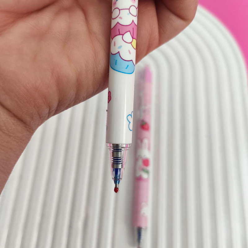 خودکار مدل پاک کن دار طرح خرگوش  مجموعه 2 عددی