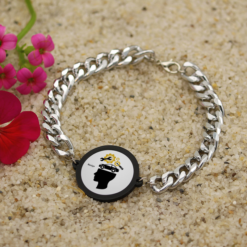 دستبند ناکسیگو مدل مهندسی مکانیک کد BZ7530