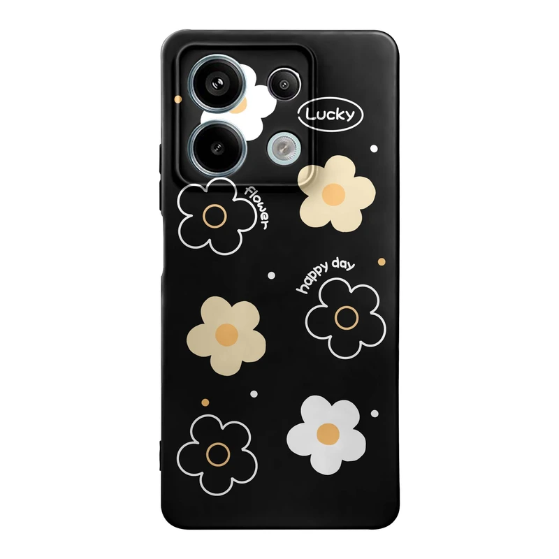 کاور قاب گارد طرح گل بابونه کد f9240 مناسب برای گوشی موبایل شیائومی Redmi Note 13 Pro 5G