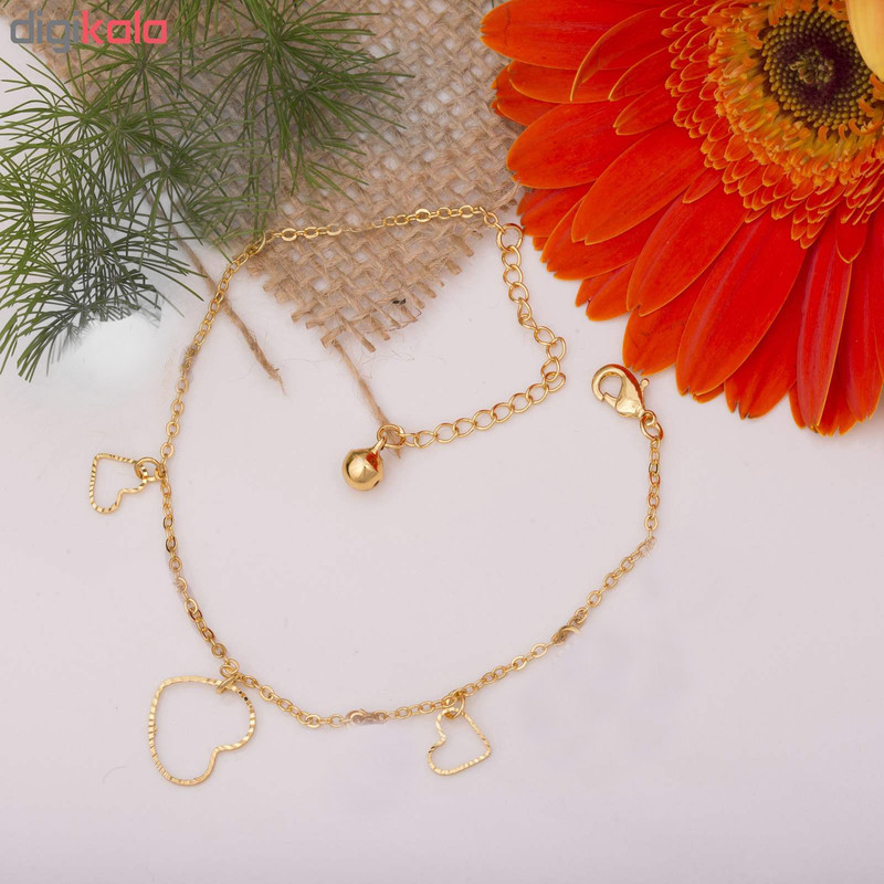 پابند زنانه مدل قلب کد 111