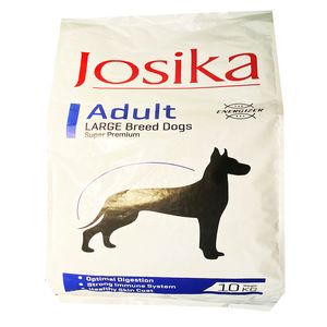 نقد و بررسی غذای خشک سگ ژوسیکا مدل large adult وزن 10 کیلوگرم توسط خریداران