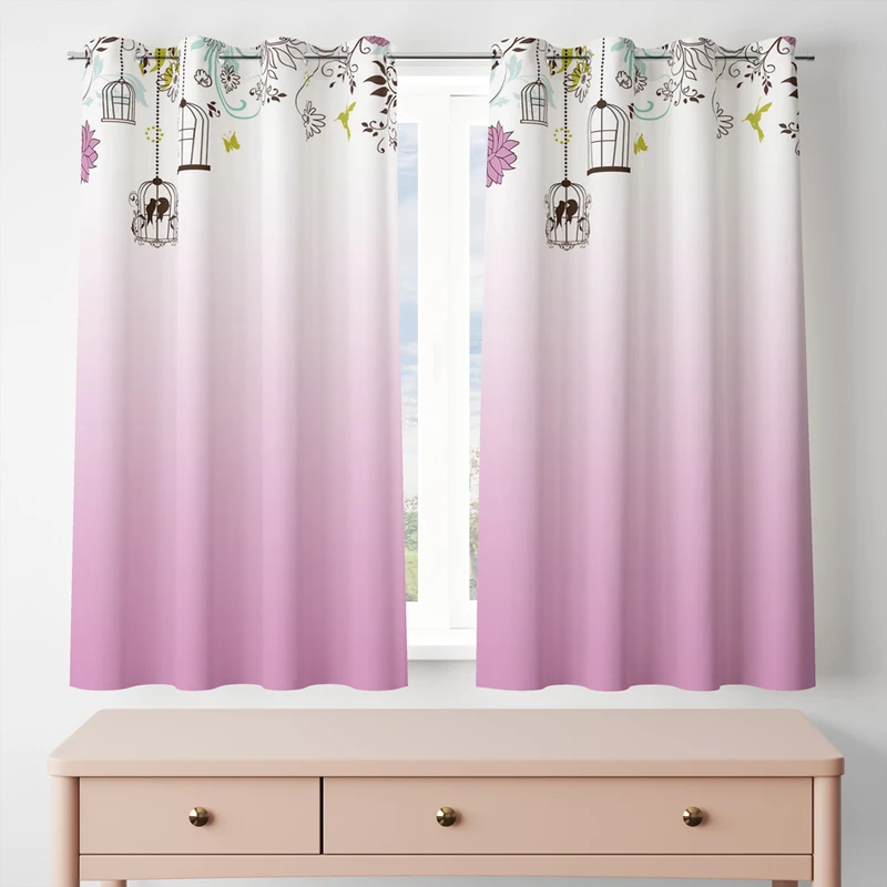 پرده مدل مخمل پانچی کد 8410 سایز 200x140 سانتی متر
