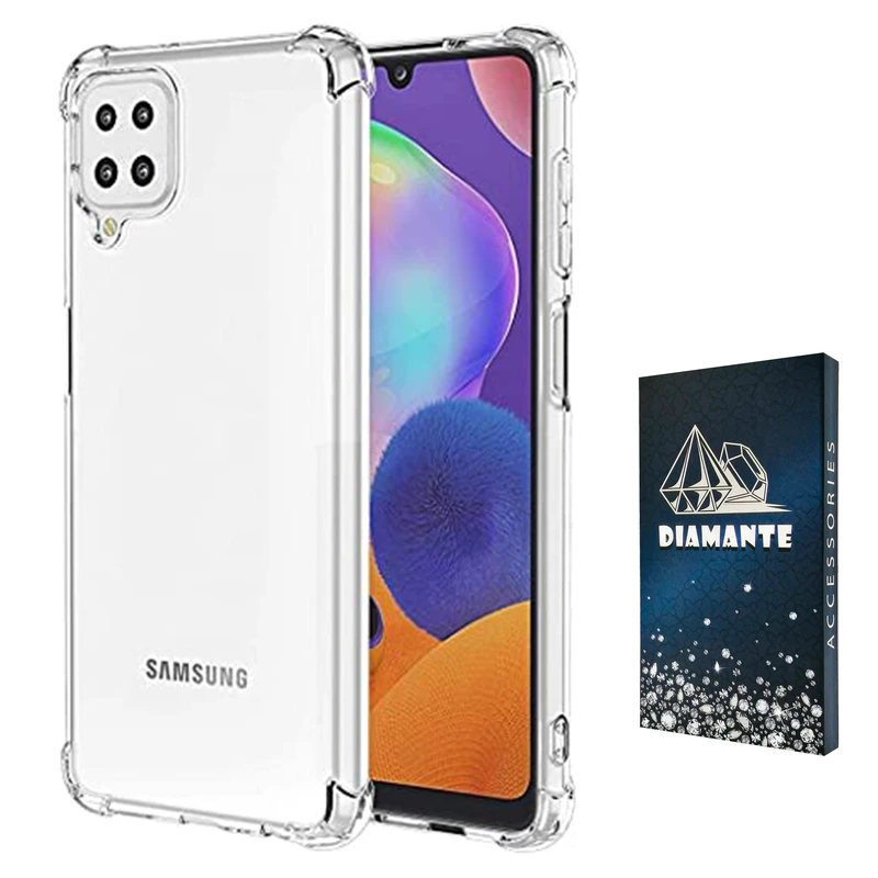  کاور دیامانته مدل shiny navy مناسب برای گوشی موبایل GALAXY A22 4G
