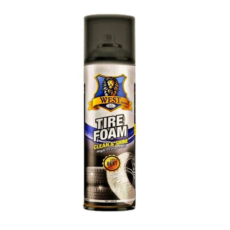 واکس لاستیک خودرو وست واش مدل TW-01 حجم 650 میلی لیتر