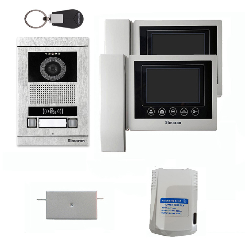 دربازکن تصویری سیماران مدل HS43m100card2 دربازکن تصویری سیماران مدل HS43m100card2