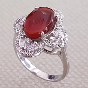 انگشتر نقره زنانه کد PMC77