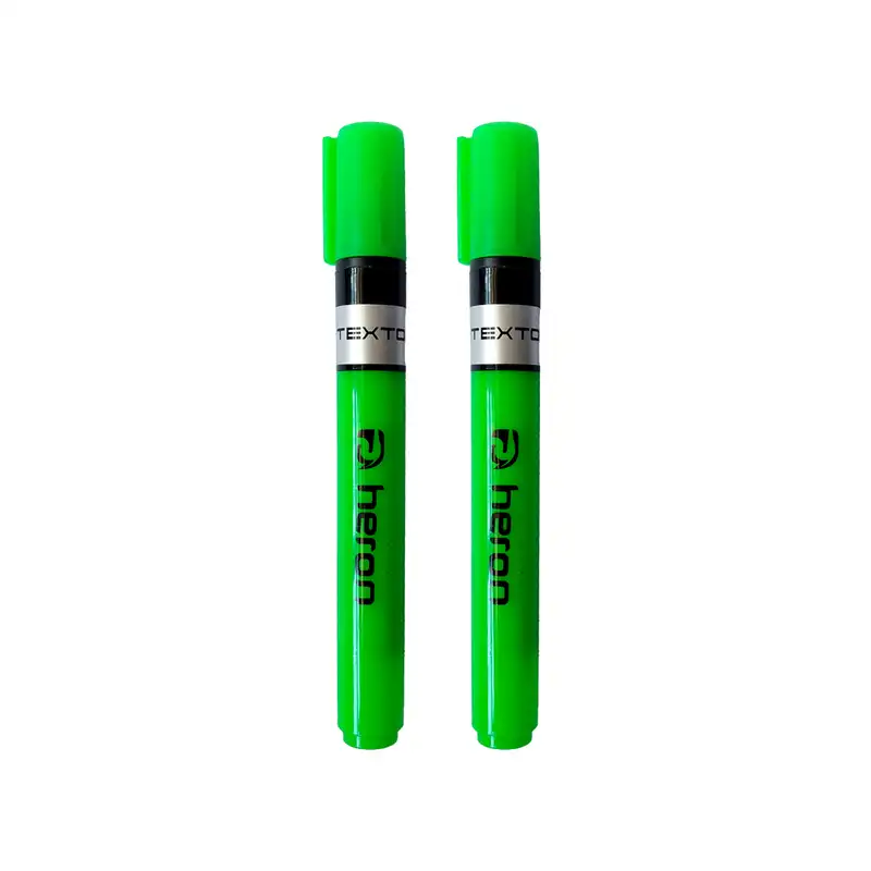 ماژیک علامت گذار هرون مدل هایلایت texto بسته 2 عددی