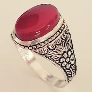 انگشتر نقره مردانه مدل P2400
