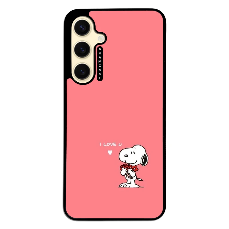 کاور آکام مدل AMC-WSGS24FE-SNOOPY-20 مناسب برای گوشی موبایل سامسونگ Galaxy S24 FE