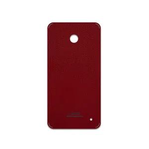 MAHOOT Red-Leather Cover Sticker for Nokia Lumia 630