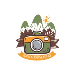 برچسب بدنه خودرو رایسان طرح camping کد st0118