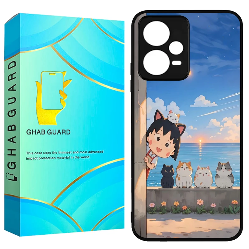 کاور قاب گارد طرح انیمه مدل GCHPX5P مناسب برای گوشی موبایل شیائومی Poco X5 Pro 5G