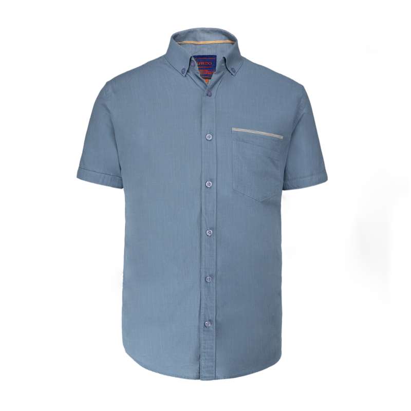 پیراهن آستین کوتاه مردانه الفردو مدل لنین 2220106