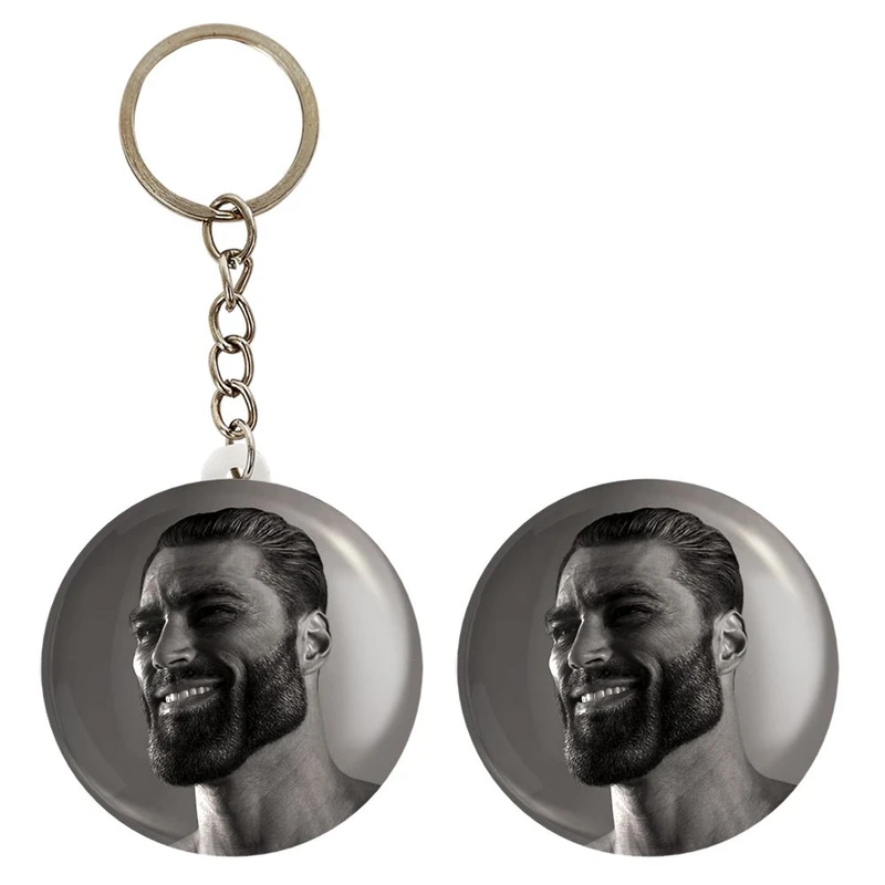 پیکسل خندالو مدل کاکا سنگی گیگاچاد کد 23339 به همراه جاکلیدی