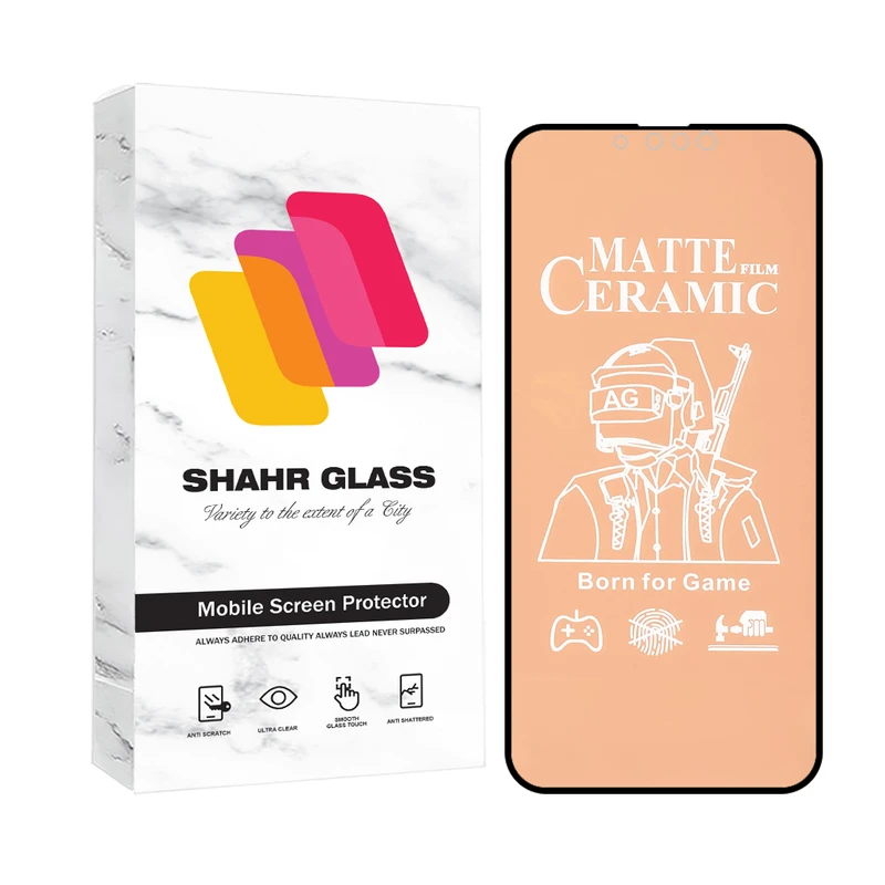محافظ صفحه نمایش شهر گلس مدل CERAMICSH مناسب برای گوشی موبایل اپل iPhone 13 Pro Max / iPhone 14 Plus
