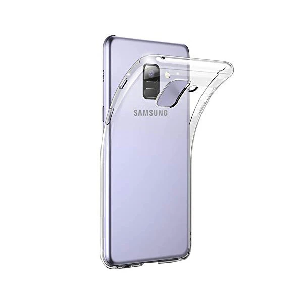 کاور مدل Soft Slim Fit Clear مناسب برای گوشی موبایل سامسونگ Galaxy A8 Plus / A730
