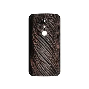 MAHOOT Wood Texture 9 Cover Sticker for Motorola Moto M