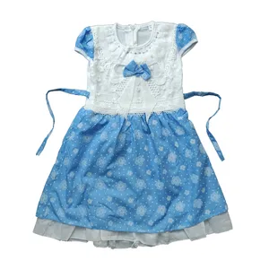 پیراهن دخترانه مدل گیپوردار کد A1