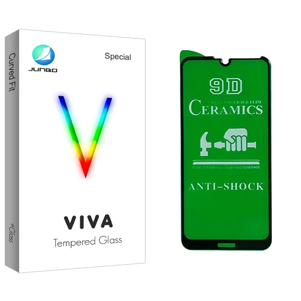 محافظ صفحه نمایش سرامیکی جانبو مدل Viva Glass مناسب برای گوشی موبایل هوآوی Y7 2019