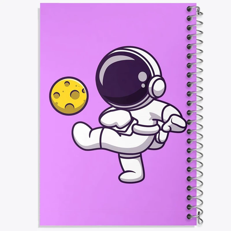 دفتر نقاشی 50 برگ خندالو مدل فضانورد کد 25095