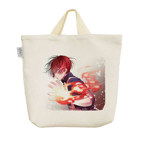 ساک خرید خندالو مدل شوتو تودروکی انیمه آکادمی قهرمان من کد 1054