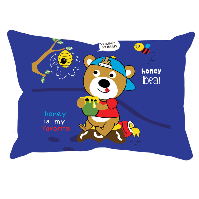 رو بالشی مدل فانتزی عروسکی دورو طرح دار کد 140061