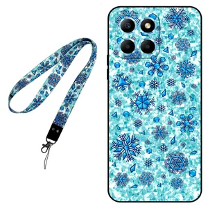 Megafone Snow Flake 0014 Cover For Honor X6 / X8 5G Mobile Neckband