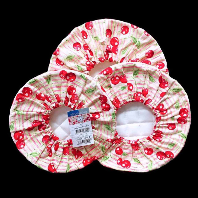 ست دمکنی 3 تکه رزین تاژ مدل گیلاس کشدار