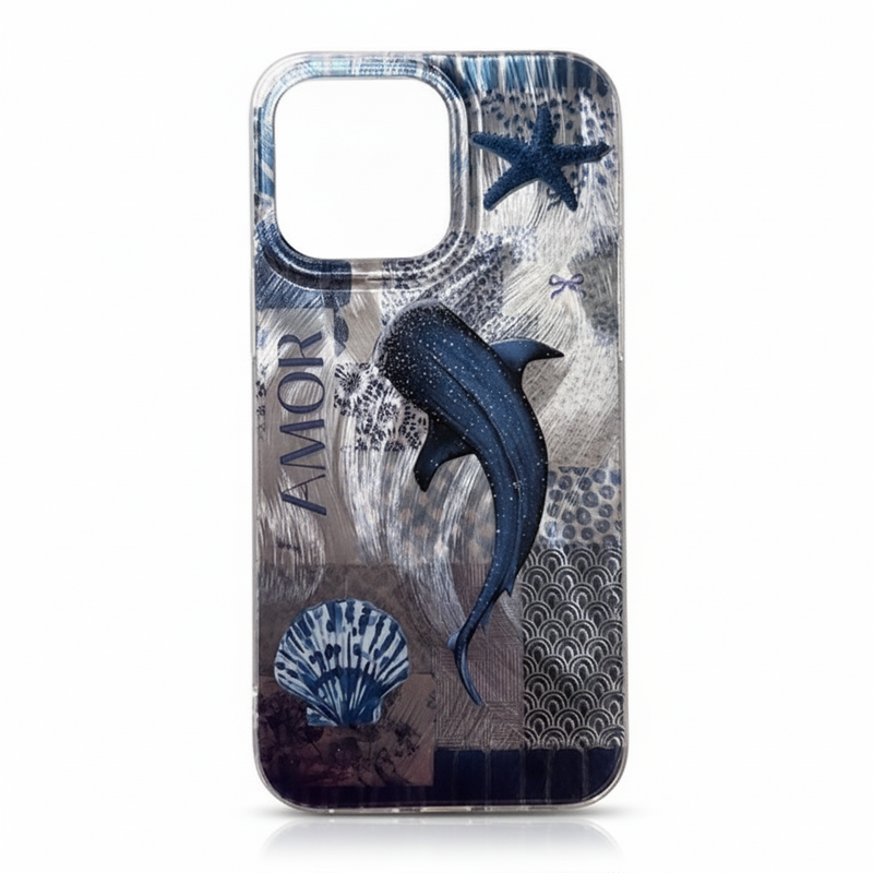 کاور طرح نهنگ مدل Amor مناسب برای گوشی موبایل اپل 13 iphone