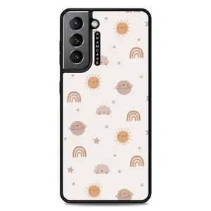 AKAM AMC-WSGS21-BOHO-28 Cover For Samsung Galaxy S21