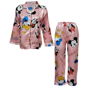 لباس خواب زنانه مدل ساتن 7457