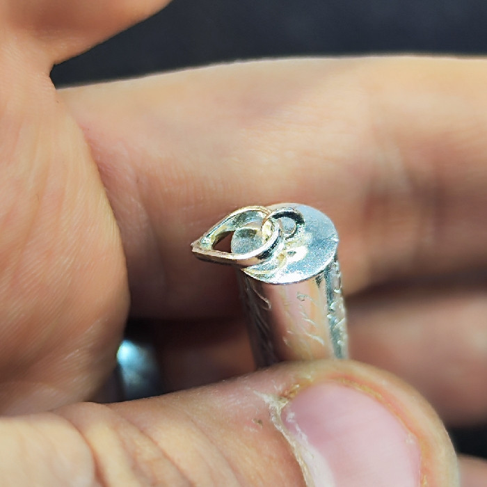 آویز گردنبند نقره مدل حرز امام جواد علیه السلام کد 66