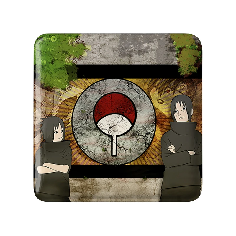 مگنت خندالو طرح ایتاچی و ساسکه و نماد خاندان اوچیها انیمه ناروتو کد 11271