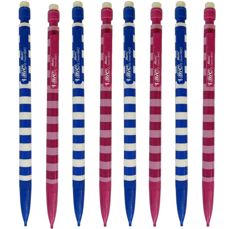 مداد نوکی 0.7 بیک مدل Matic بسته 8 عددی